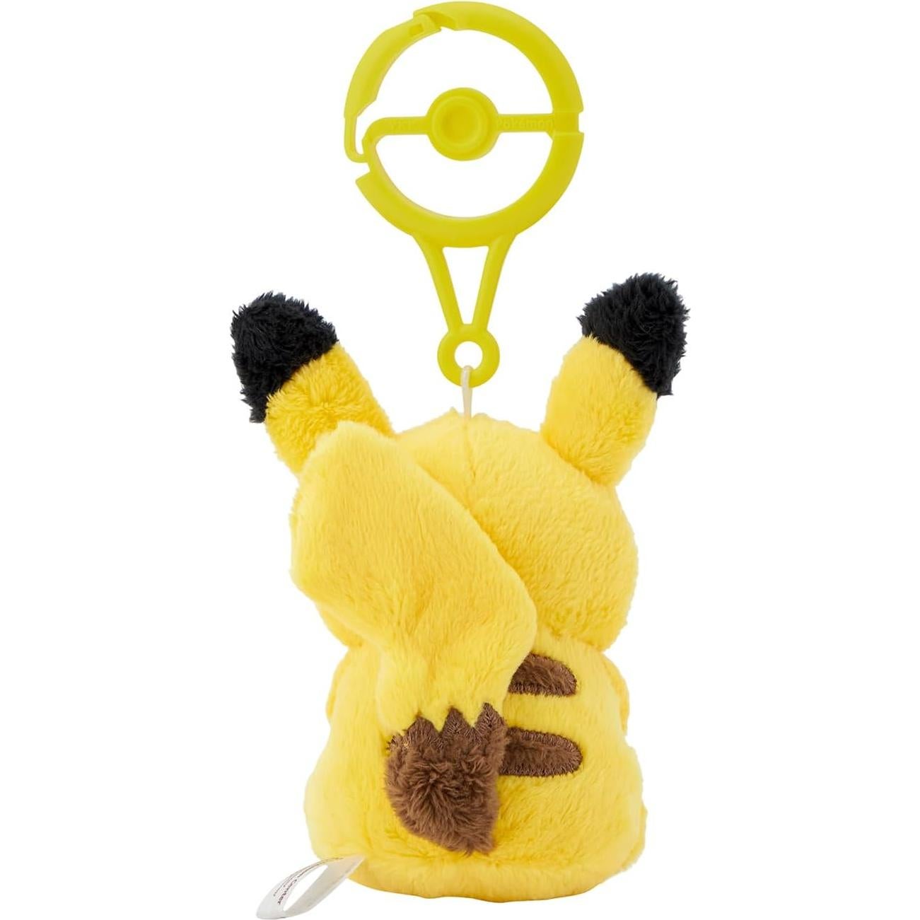 Peluche Pikachu con Mosquetón Centro Pokémon 16.5 cm