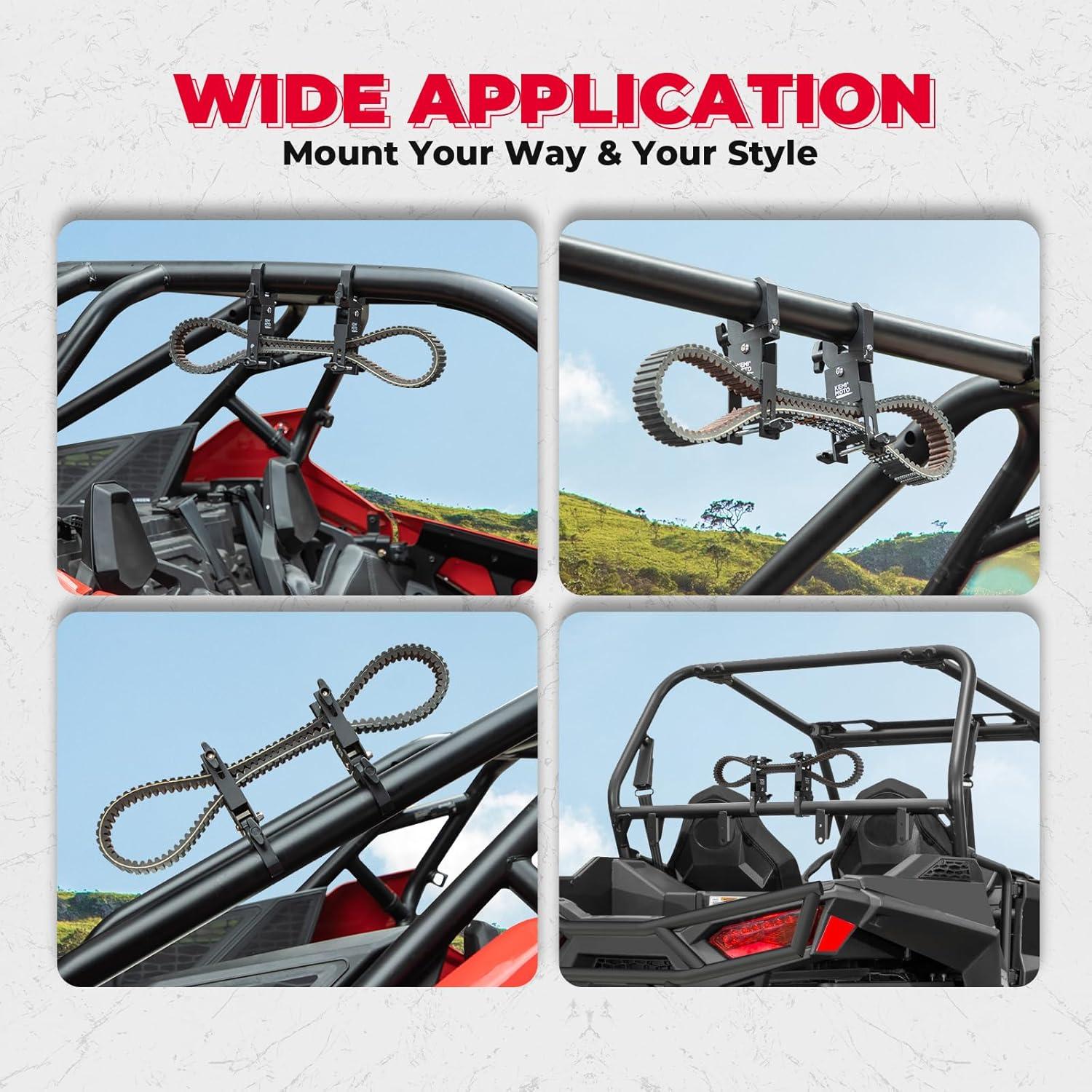 Soporte de Correa UTV KEMIMOTO Universal para Barras 1.5-2"