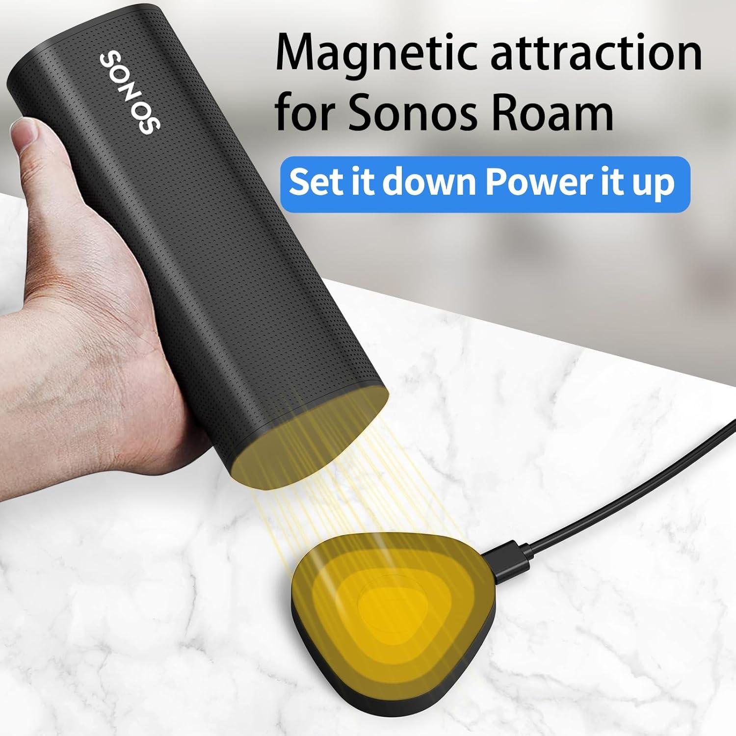 Cargador Inalámbrico Magnético ROUNKIN para Sonos Roam SL