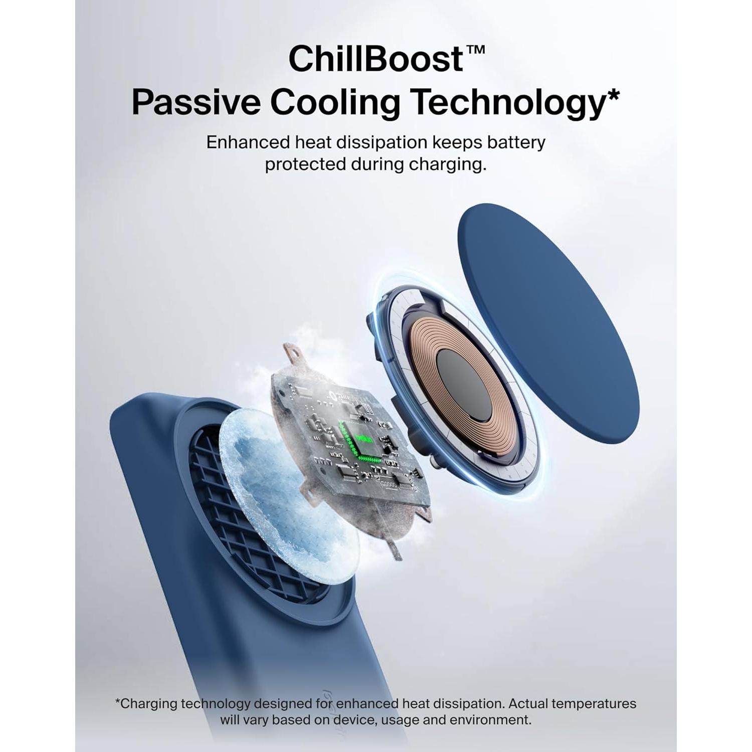 Cargador Inalámbrico 3-en-1 Belkin MagSafe 25W para iPhone