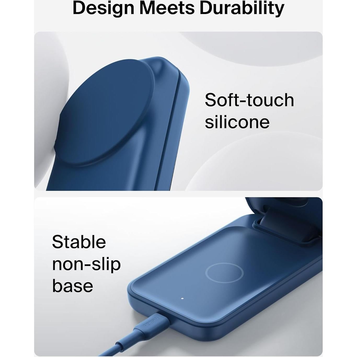 Cargador Inalámbrico 3-en-1 Belkin MagSafe 25W para iPhone