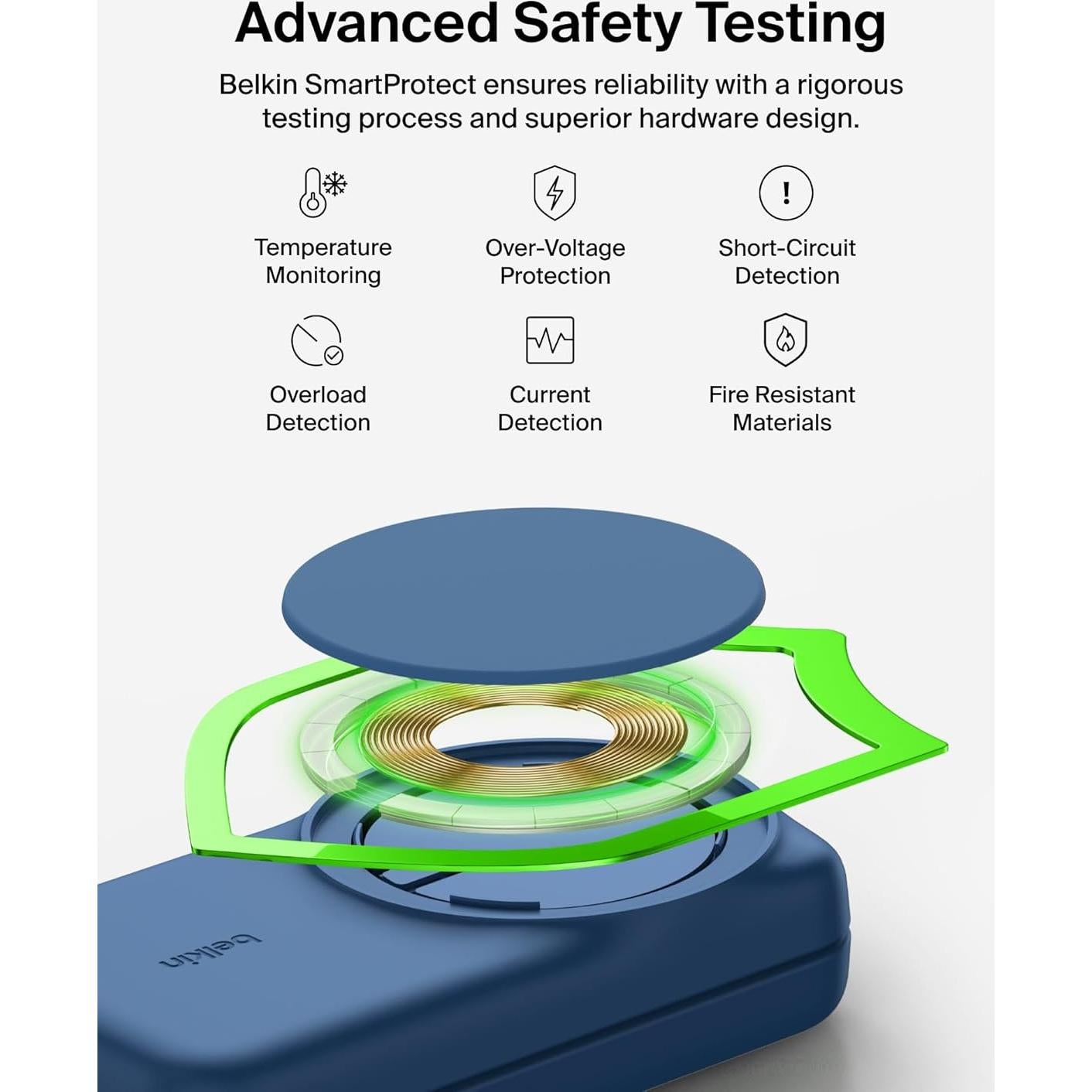 Cargador Inalámbrico 3-en-1 Belkin MagSafe 25W para iPhone