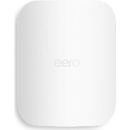 Amazon eero Outdoor 7 dual-band mesh wifi router with 1-month free eero Plus (auto-renews) - Weatherproof rating of IP66, Coverage up to 15,000 sq. ft. outdoors, 1-pack, Includes 30W PoE+ adapter, 2024 release
