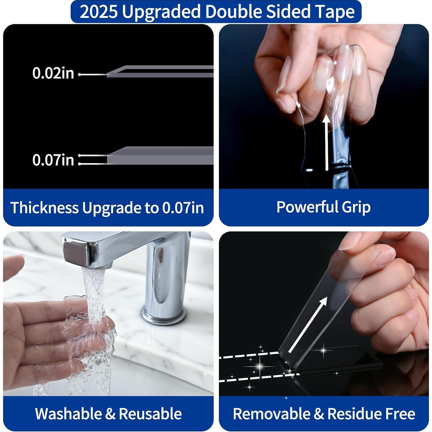 Cinta Doble Cara Nano Dntemr 6.1 Metros Alta Resistencia