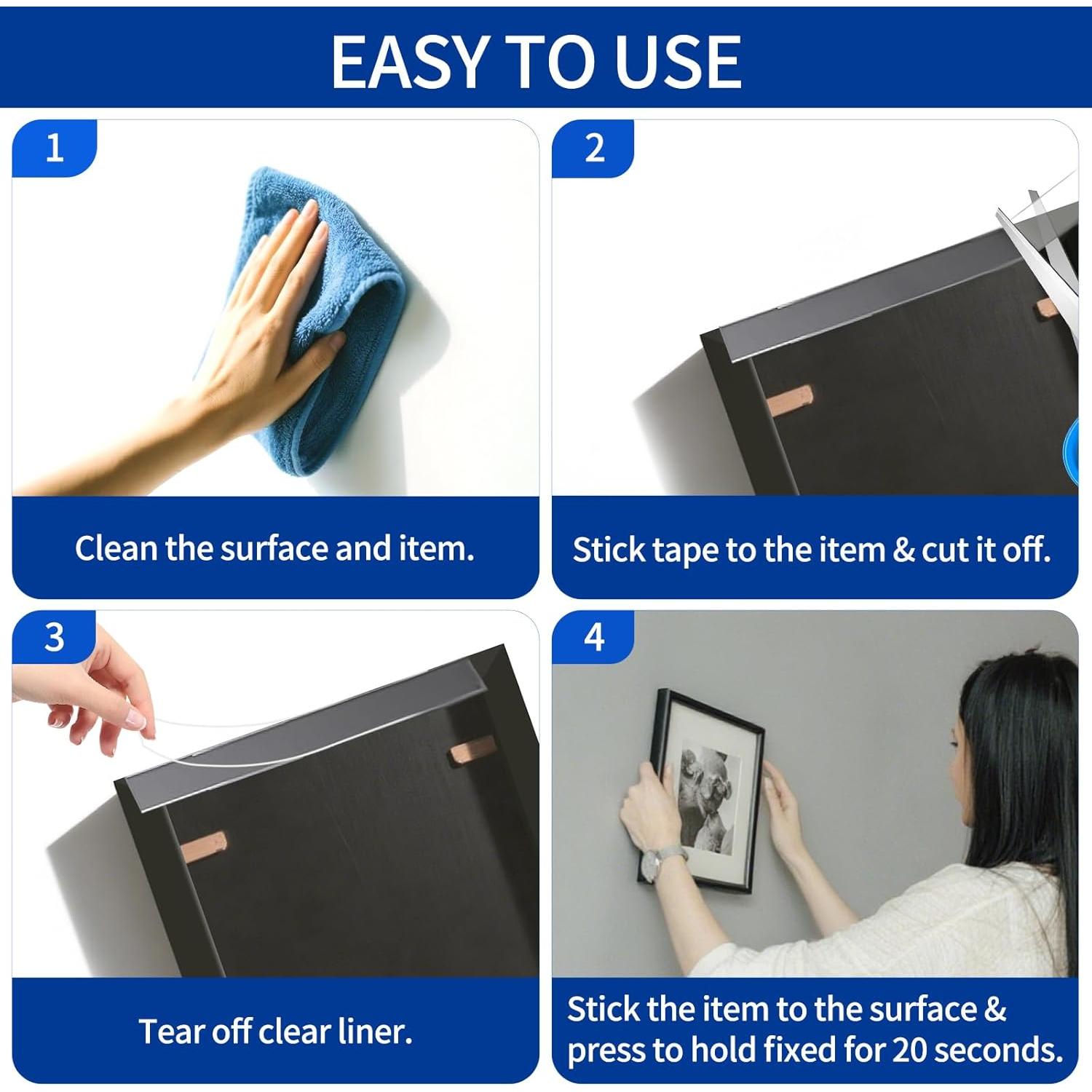 Cinta Doble Cara Nano Dntemr 6.1 Metros Alta Resistencia