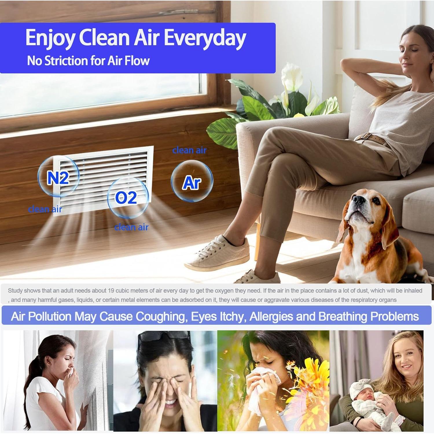 Filtro de Ventilación de Aire Demiwise 12x90" MERV 8 Personalizable