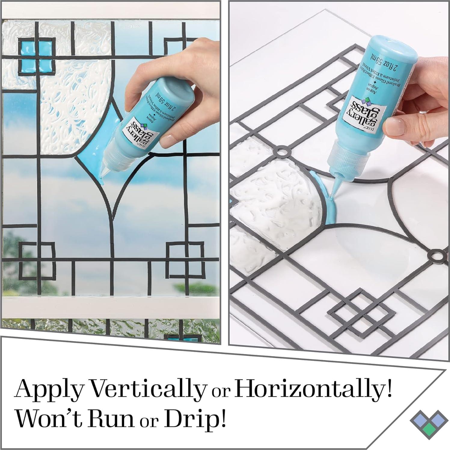 Pintura de Vidrio Tinte Gallery Glass Neutro 2 oz Brilla en la Oscuridad