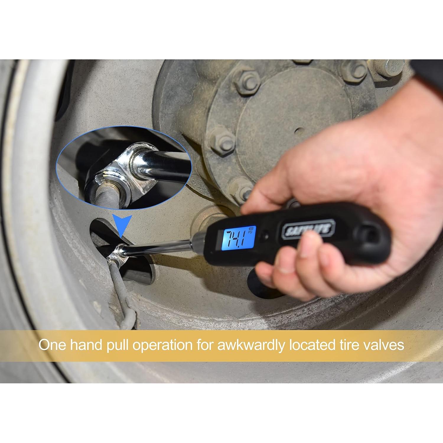 Medidor Digital de Presión de Neumáticos SAFELIFE 230 PSI