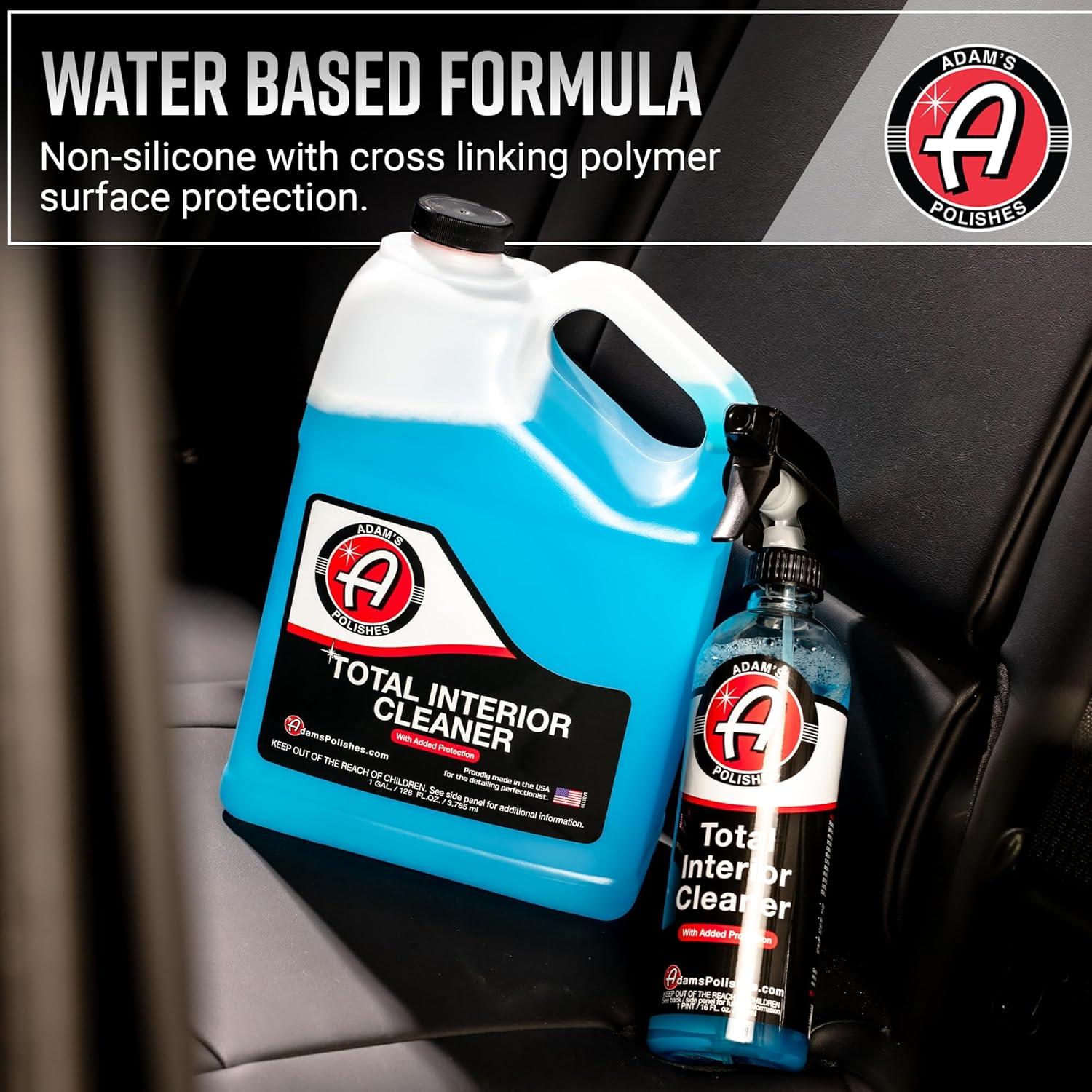 Limpiador Total de Interiores Adam's 473ml - Cerámica y Protección UV