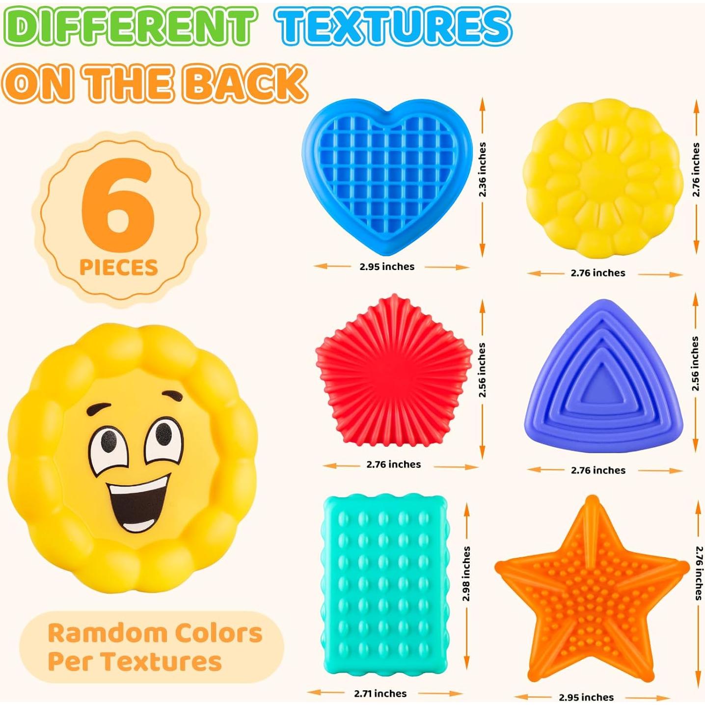 Juguetes Sensoriales APLIST 6 Piezas para Niños Autismo