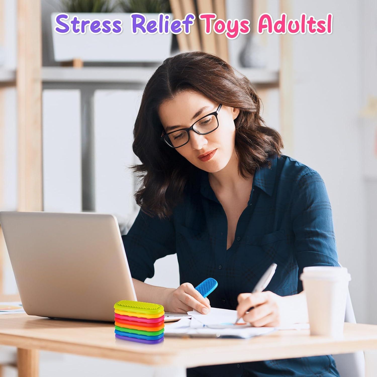 Tiras Sensoriales Antiestrés DODOLOL 8 PCS Alivio Ansiedad