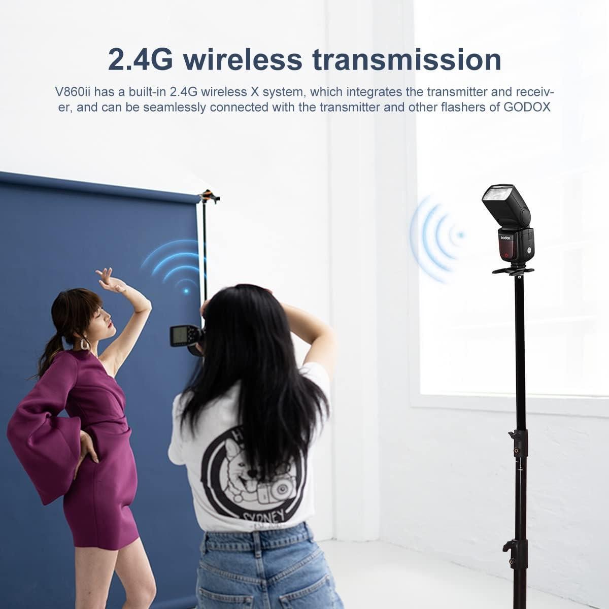 Flash Godox V860II-S Speedlite TTL para Sony 2000mAh