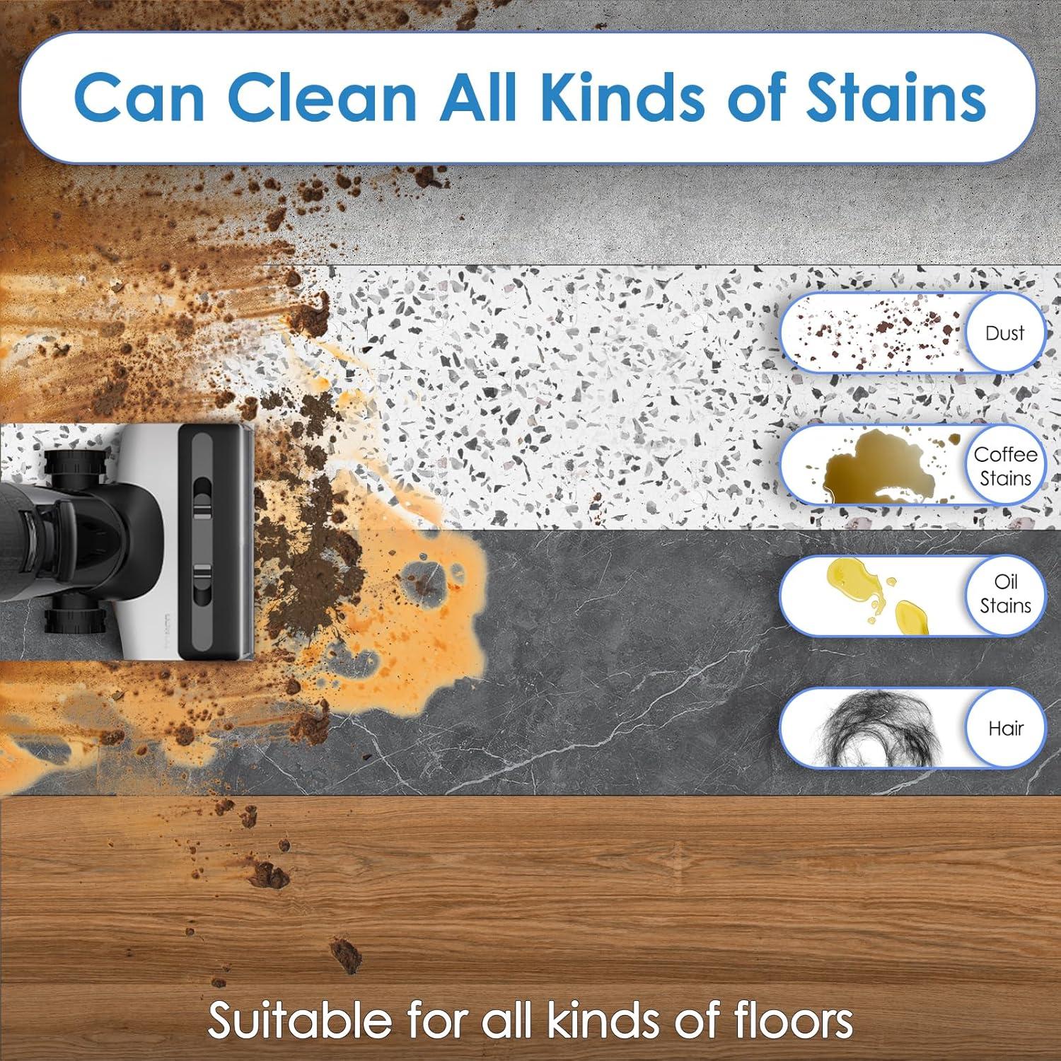 Rodillos y Filtros HEPA BRUVISH para Tineco S7 Pro/S6 - Paquete de 6