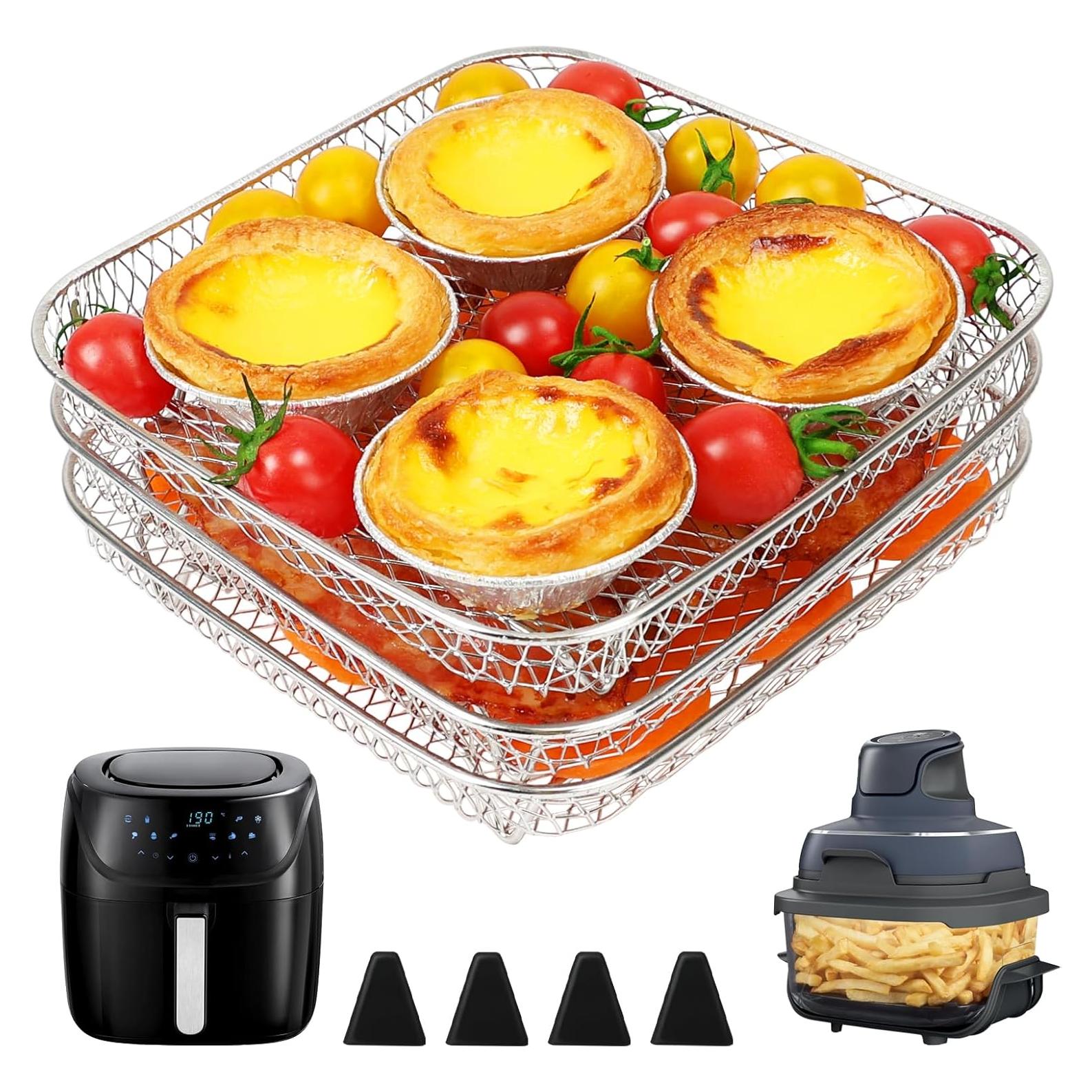 Soporte Apilable BYKITCHEN para Freidora de Aire 4-6QT