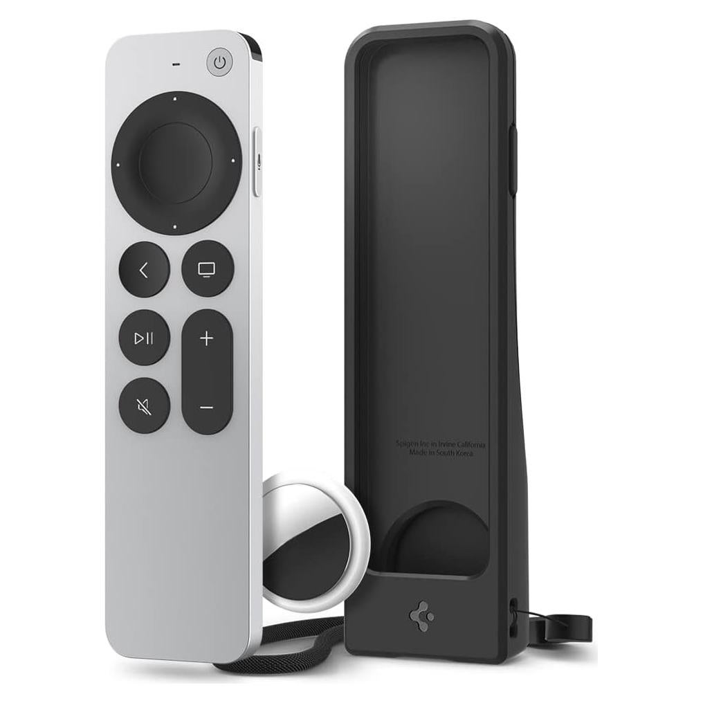 Funda de Silicona Spigen para Control Remoto Apple TV 4K 2021/2022 - Negro