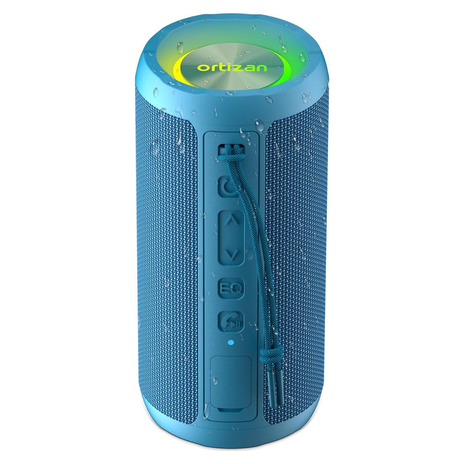 Altavoz Bluetooth Ortizan X10 Inalámbrico 24W Impermeable IPX7