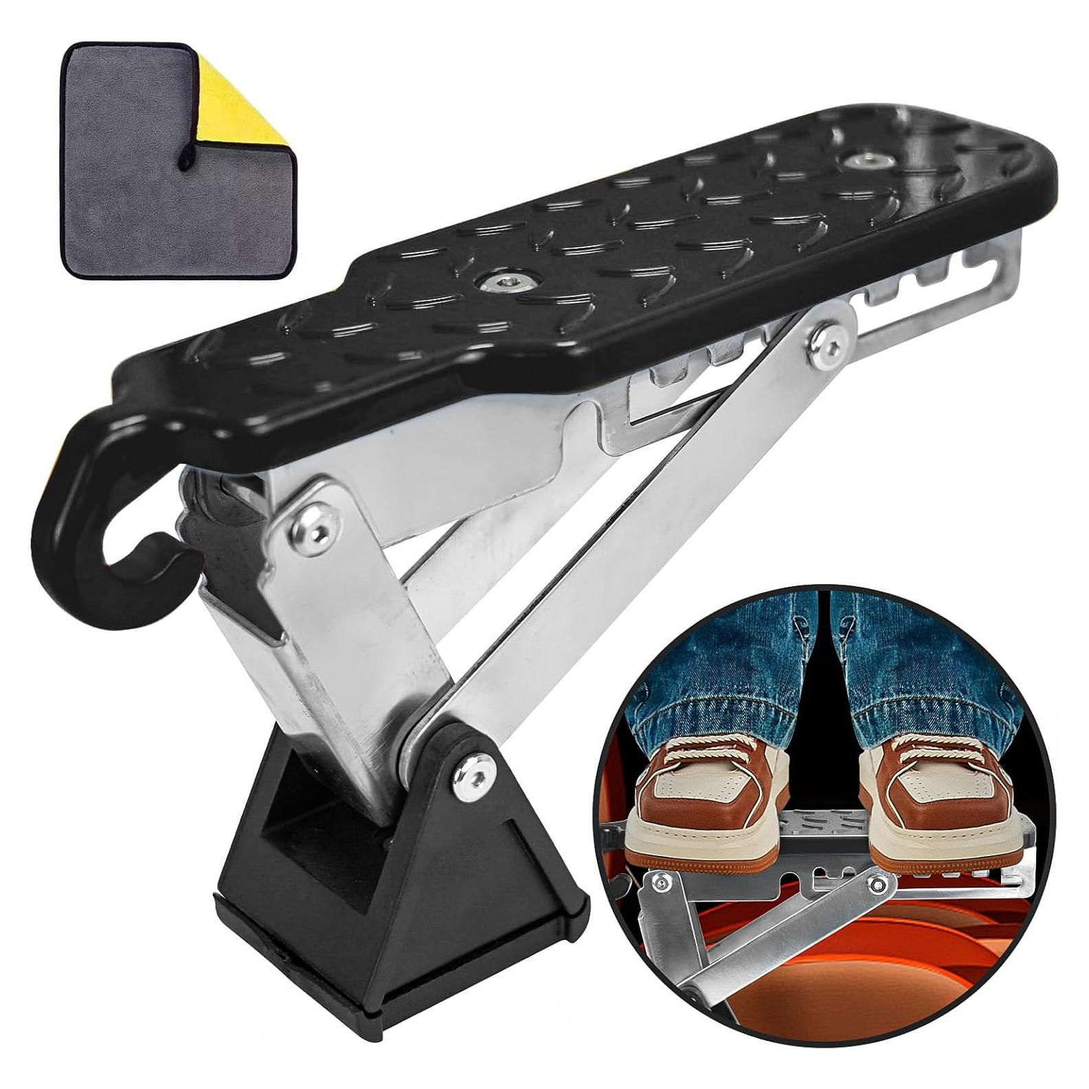 Escalón de puerta de coche SYMI SMMR universal negro 181 kg