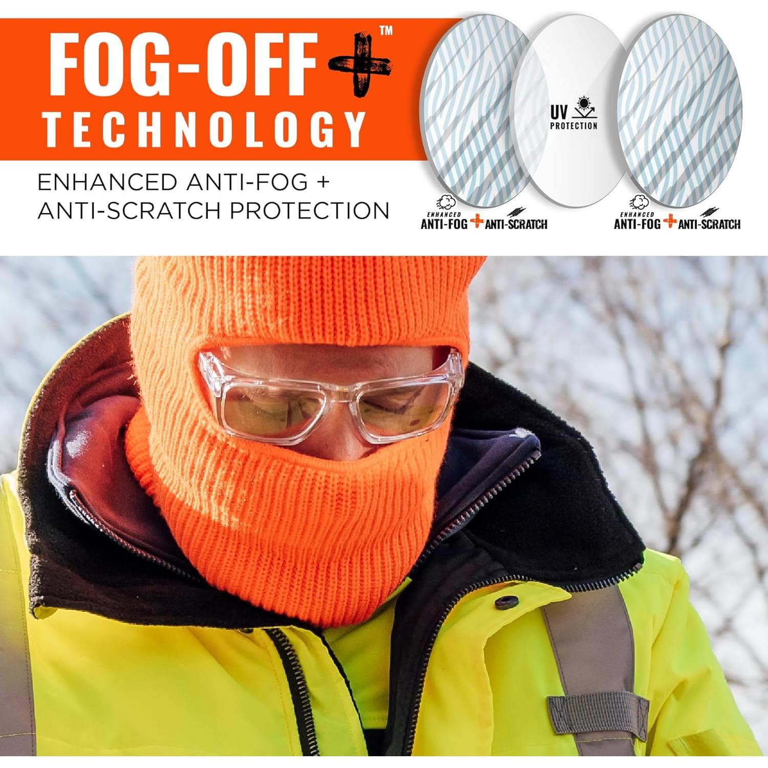 Gafas de Seguridad Ergodyne Skullerz SIXTEN Anti-Niebla UV