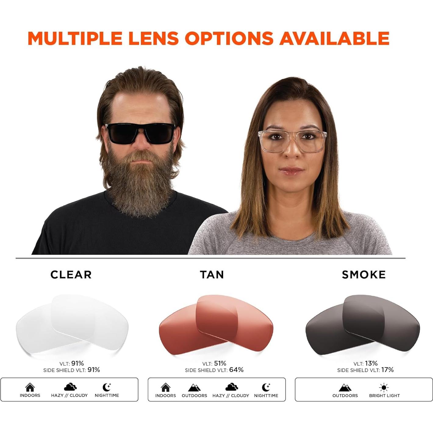 Gafas de Seguridad Ergodyne Skullerz SIXTEN Anti-Niebla UV