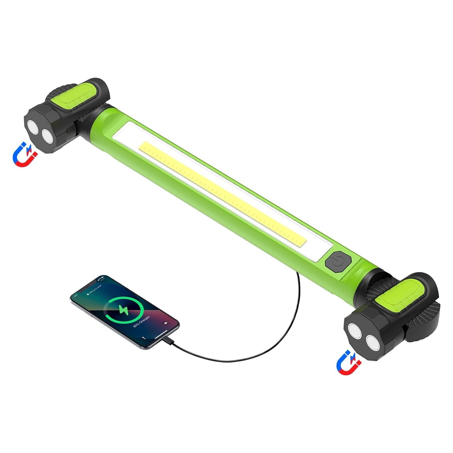 Luz de Trabajo LED Wokelux WL-WL02-GN 3000LM Recargable Verde