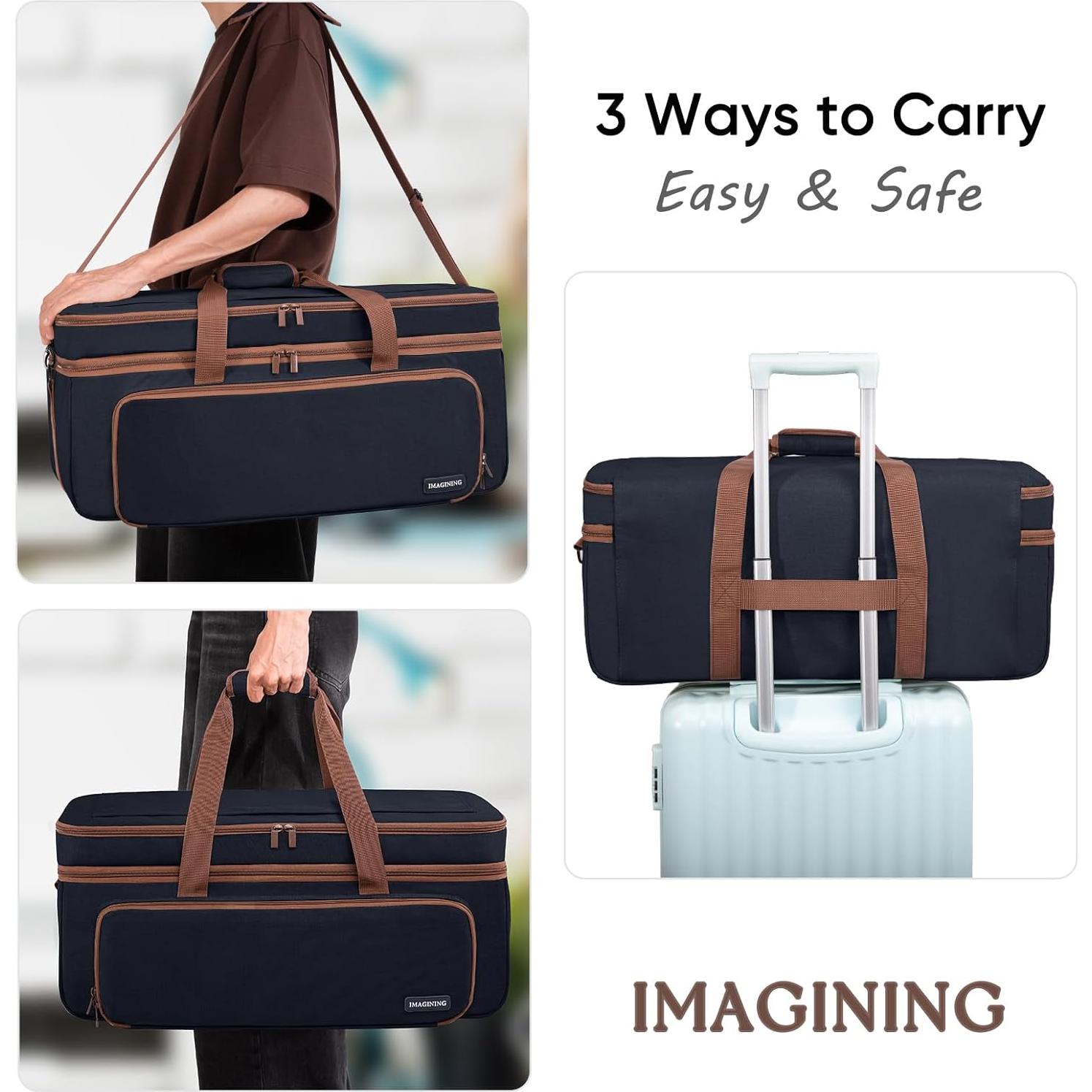 Funda de Transporte IMAGINING para Cricut Maker 4 y Explore 4