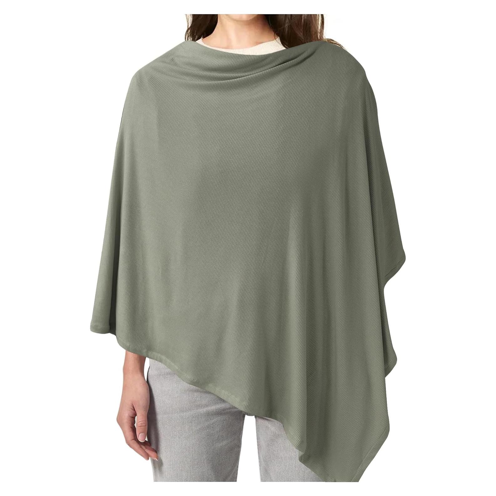 Cubierta de Lactancia Konssy Verde Militar Transpirable 360°