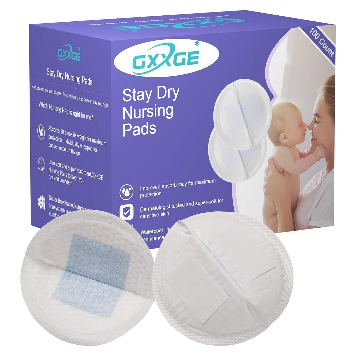 Almohadillas Desechables para Lactancia GXXGE 200 Unidades Ultra Absorbentes