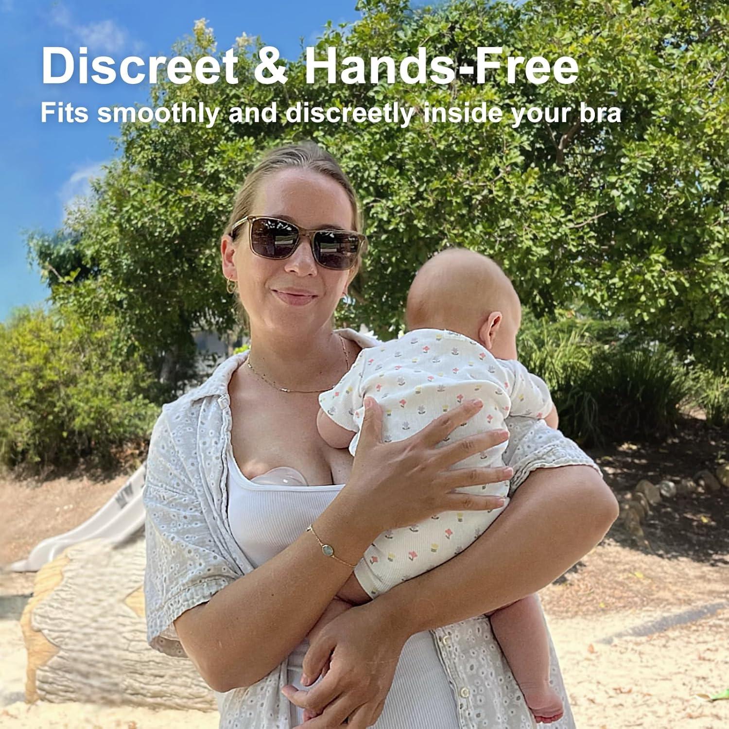 Colector de Leche de Silicona Kencpet 90ml Portátil y Discreto