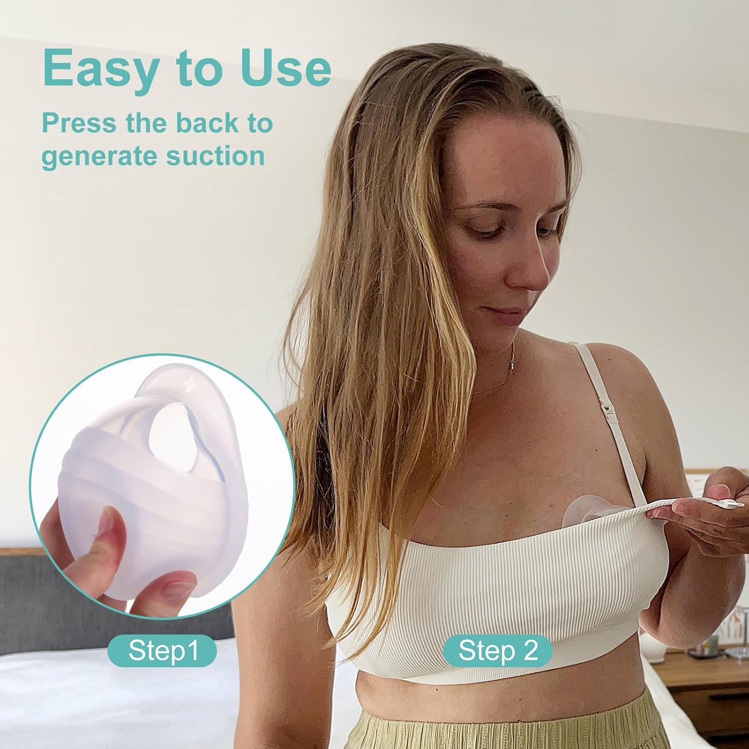 Colector de Leche de Silicona Kencpet 90ml Portátil y Discreto