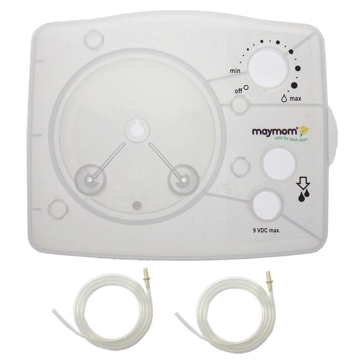 Placa Frontal Maymom 9V Transparente para Extractor Medela