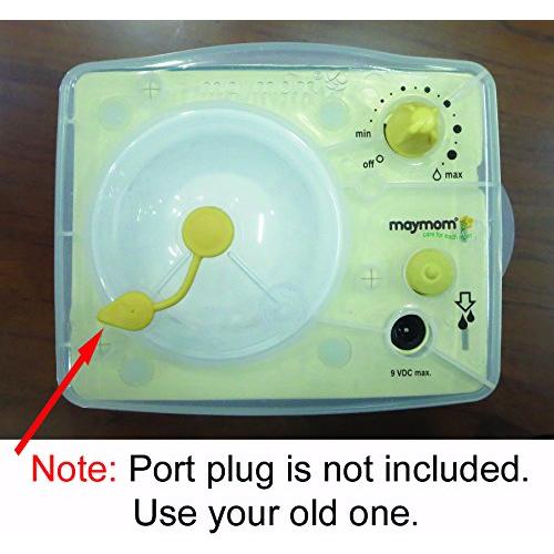 Placa Frontal Maymom 9V Transparente para Extractor Medela