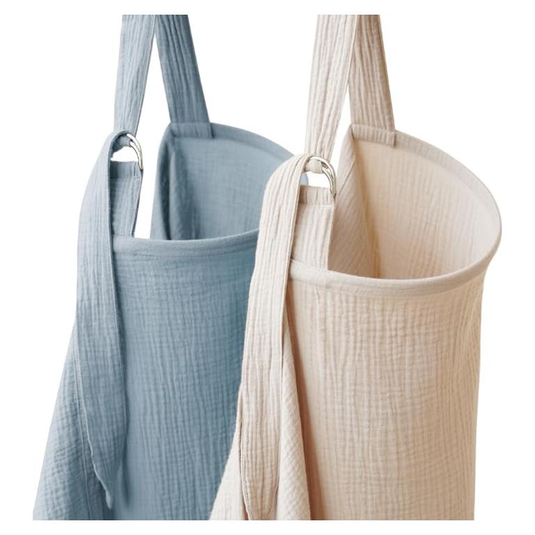 Pack de 2 Cubiertas de Lactancia Coreeky 100% Algodón Azul