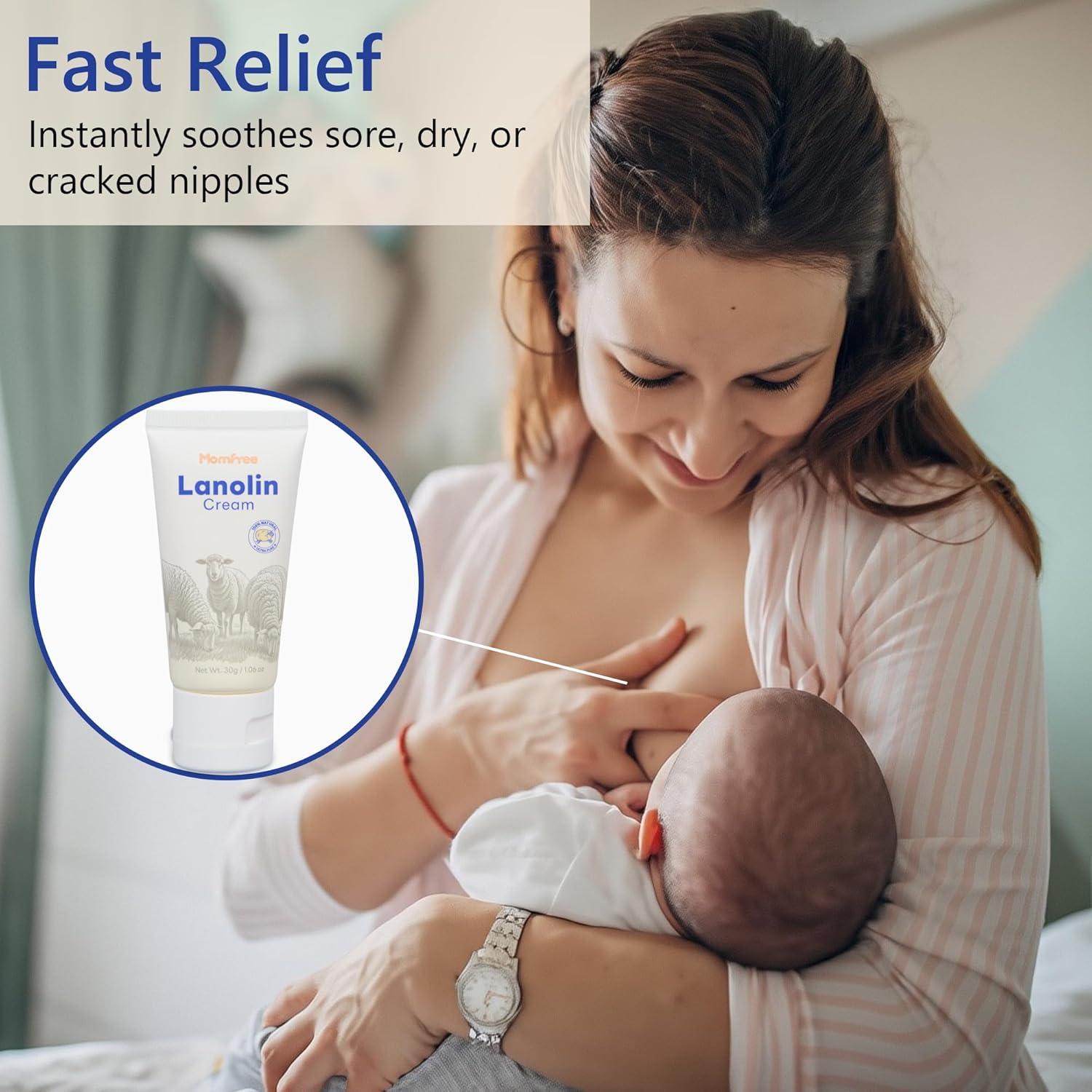 Crema para Pezones Momfree 30g - Alivio Rápido para Lactancia