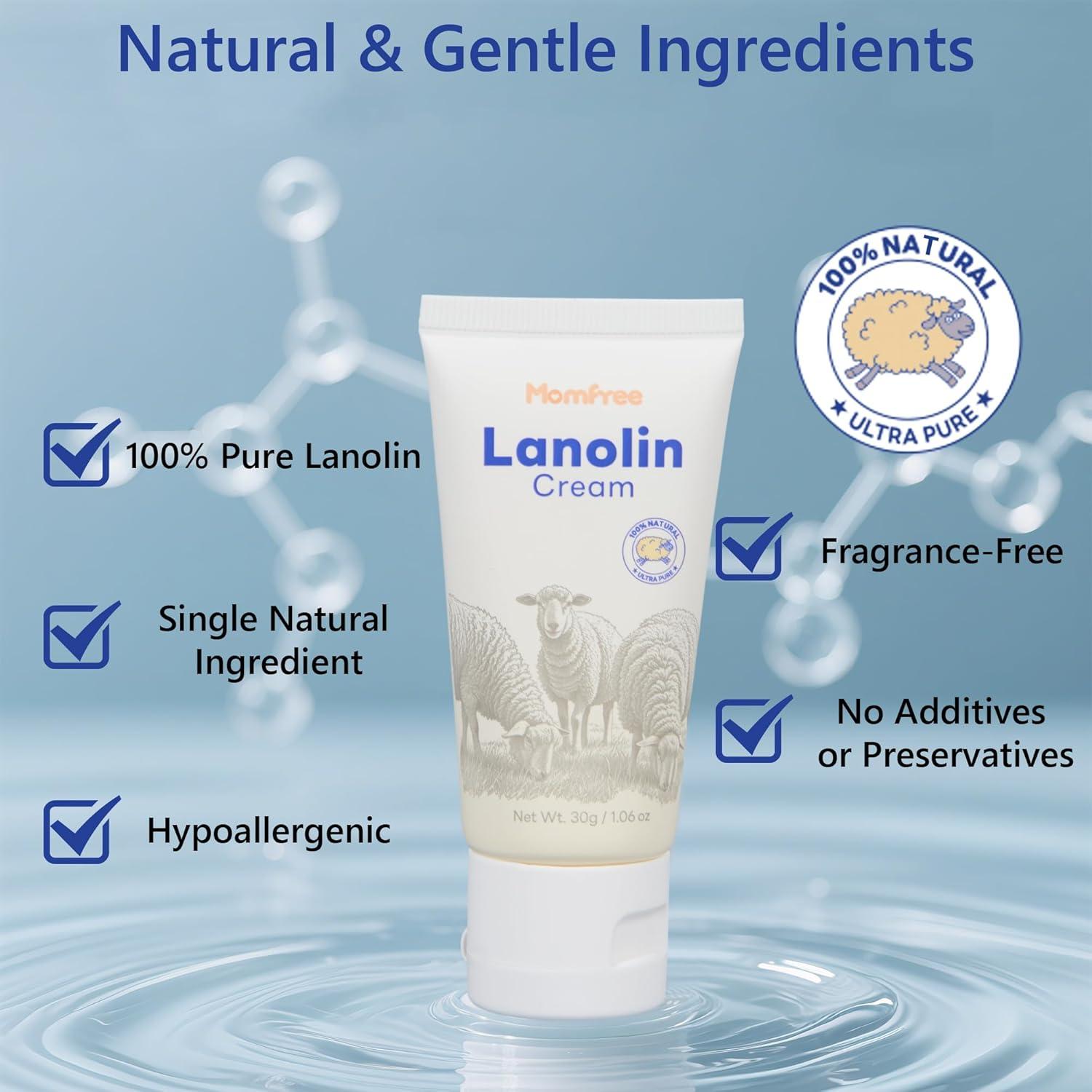 Crema para Pezones Momfree 30g - Alivio Rápido para Lactancia