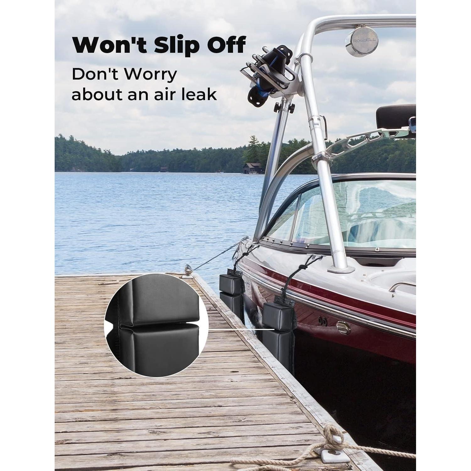 KEMIMOTO Protectores de Muelles para Barcos hasta 7,62 m