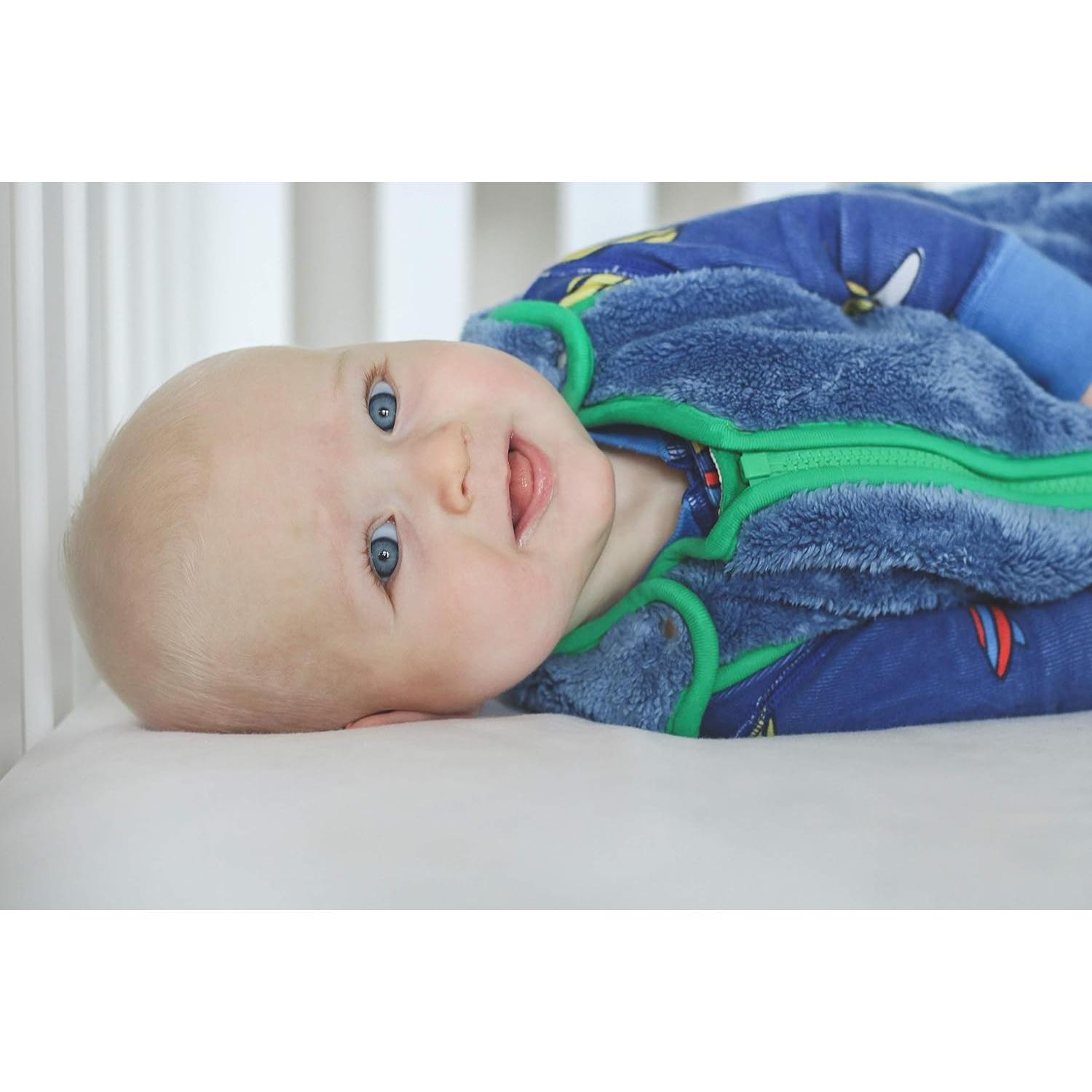 Saco de Dormir Baby Deedee Sleep Nest Teddy Dino Difuso 0-6 meses