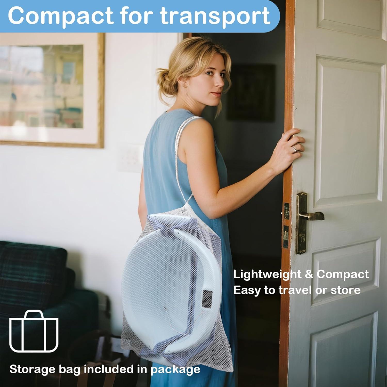 Bañera Plegable Grande para Bebés Spluvvly con Termómetro