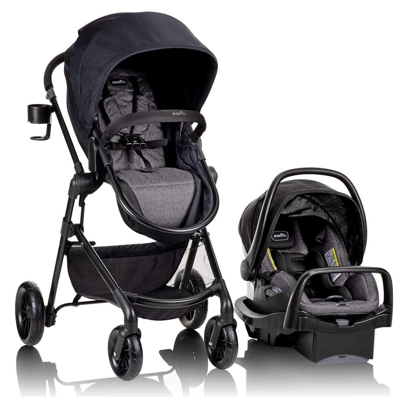 Sistema de Viaje Modular Evenflo Pivot con Asiento LiteMax