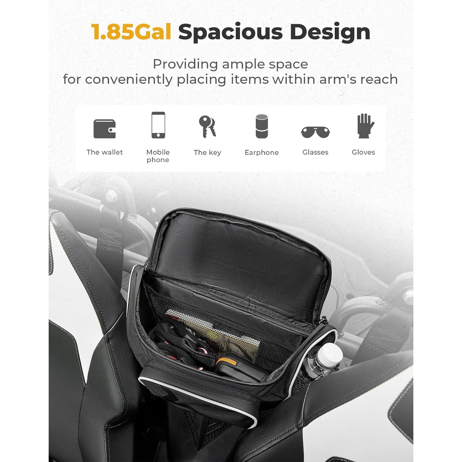 Bolsa de Almacenamiento KEMIMOTO 7 Litros para UTV