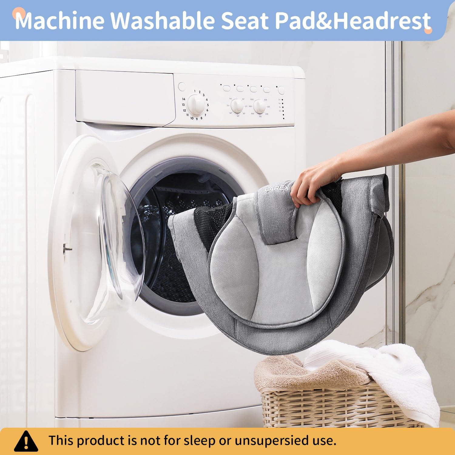 Columpio Eléctrico Portátil LAREX para Bebés 0-6 Meses 9 Kg