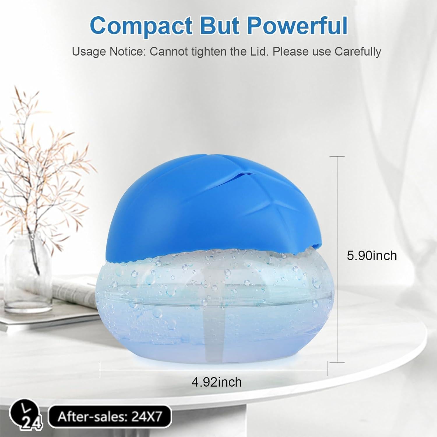 Purificador de Aire ap airpleasure KS-05CL-N 1000ml Azul con Luz LED