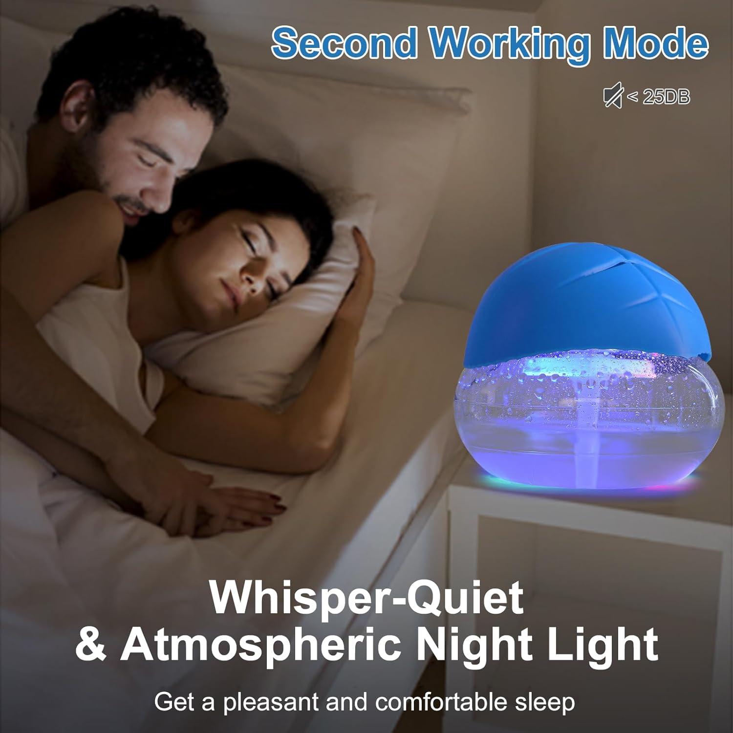 Purificador de Aire ap airpleasure KS-05CL-N 1000ml Azul con Luz LED