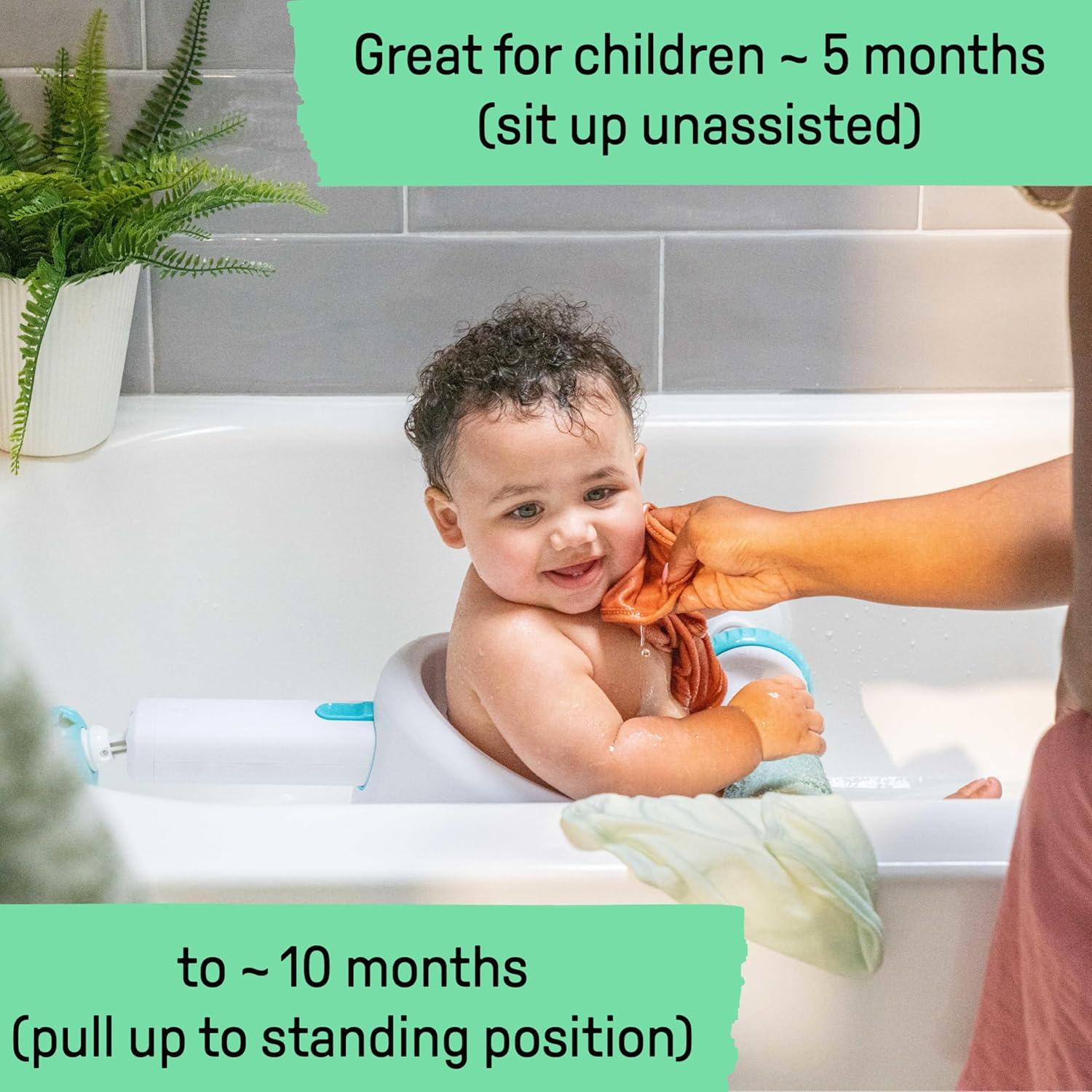 Asiento de Baño para Bebés Ingenuity Aqua - Soporte Seguro 42x40cm