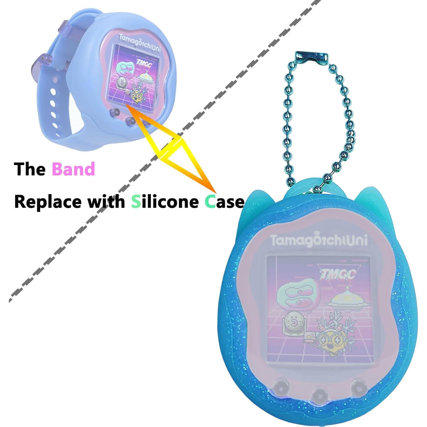 Funda de Silicona JCHPINE y Protector Pantalla Tamagotchi Uni