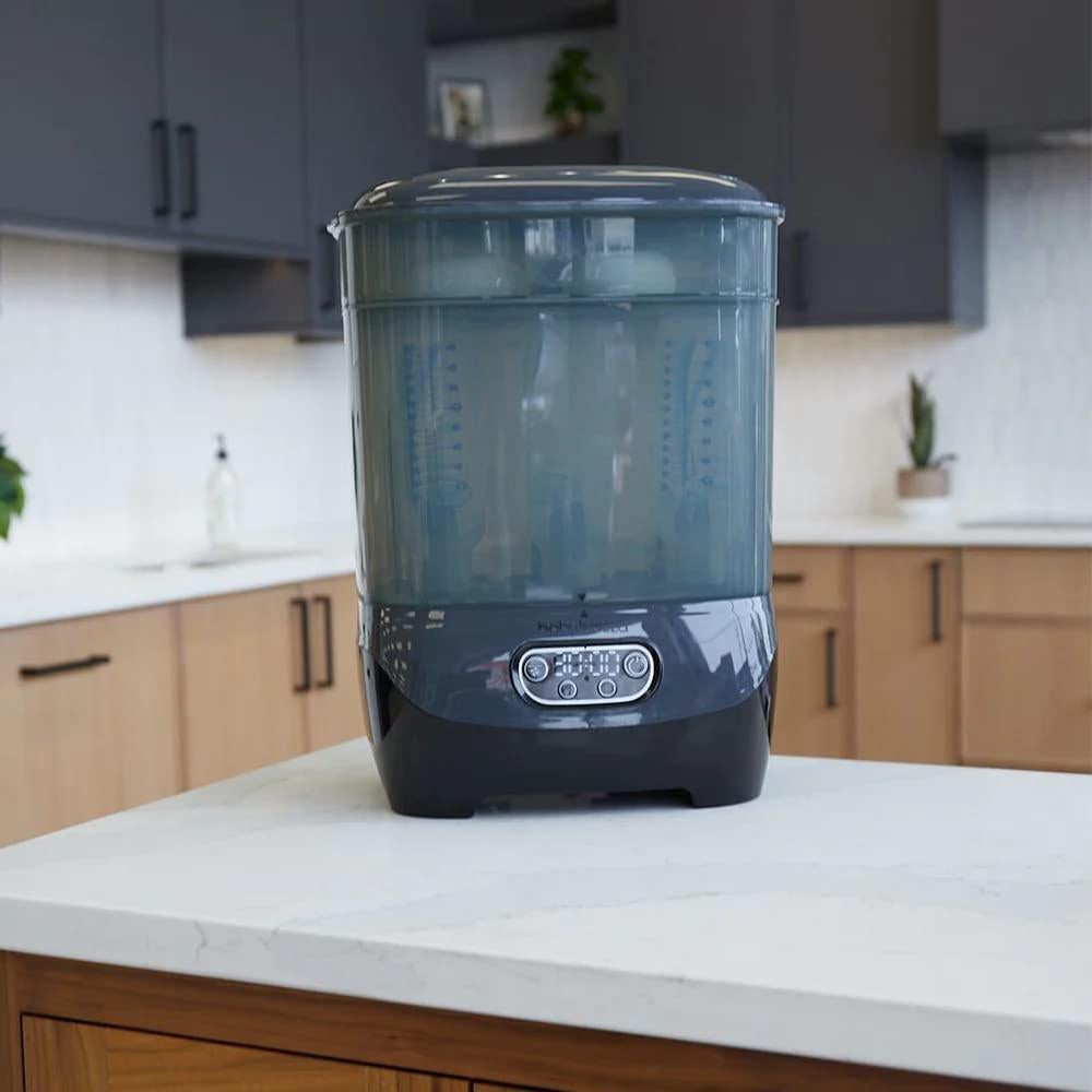 Esterilizador y Secador Baby Brezza Avanzado Carbón 8 Botellas