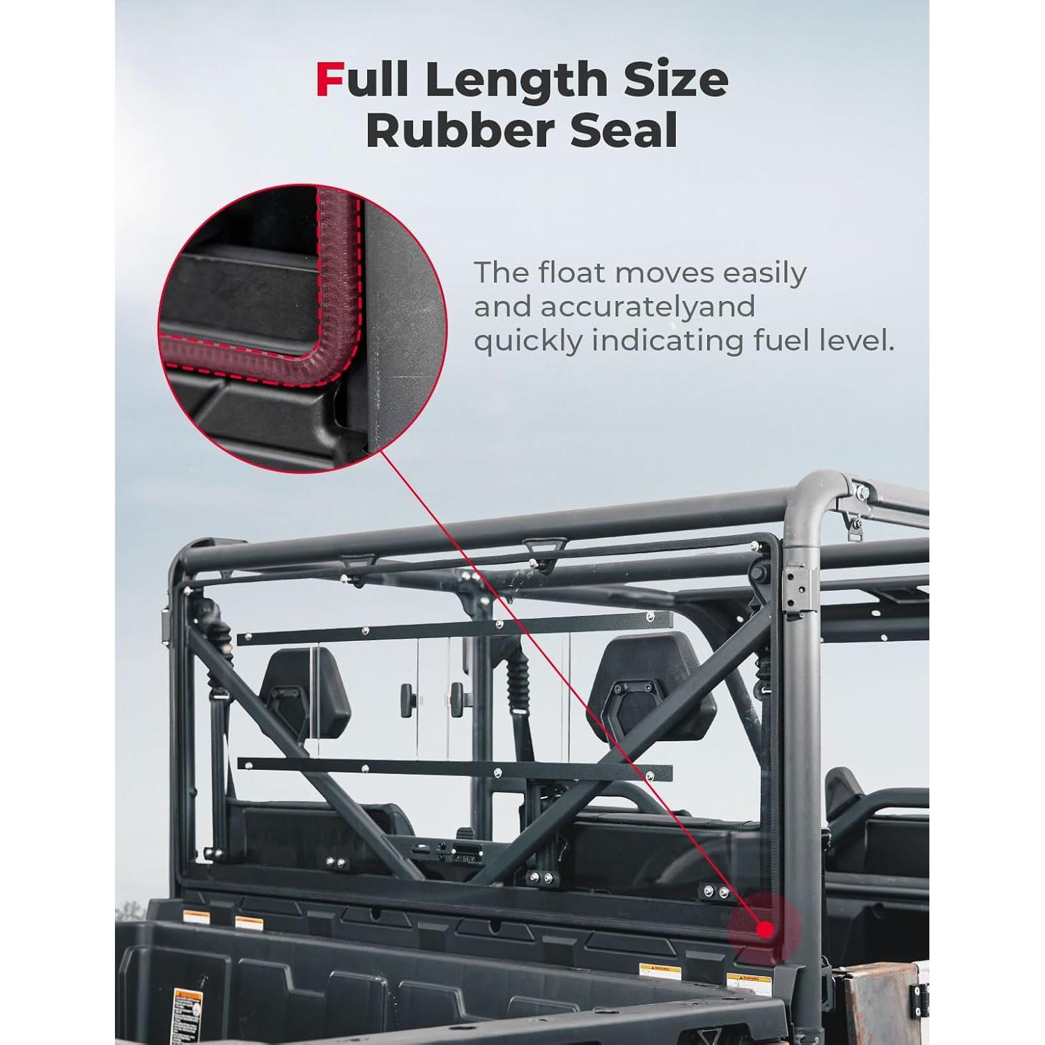 Ventana Trasera KEMIMOTO Ventilada 2 en 1 para CFMOTO UFORCE