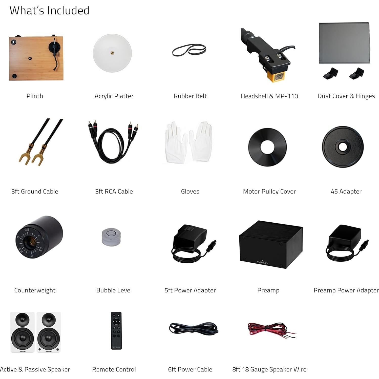 Giradiscos Fluance RT85N + Altavoces Ai41 5" + Previo PA10