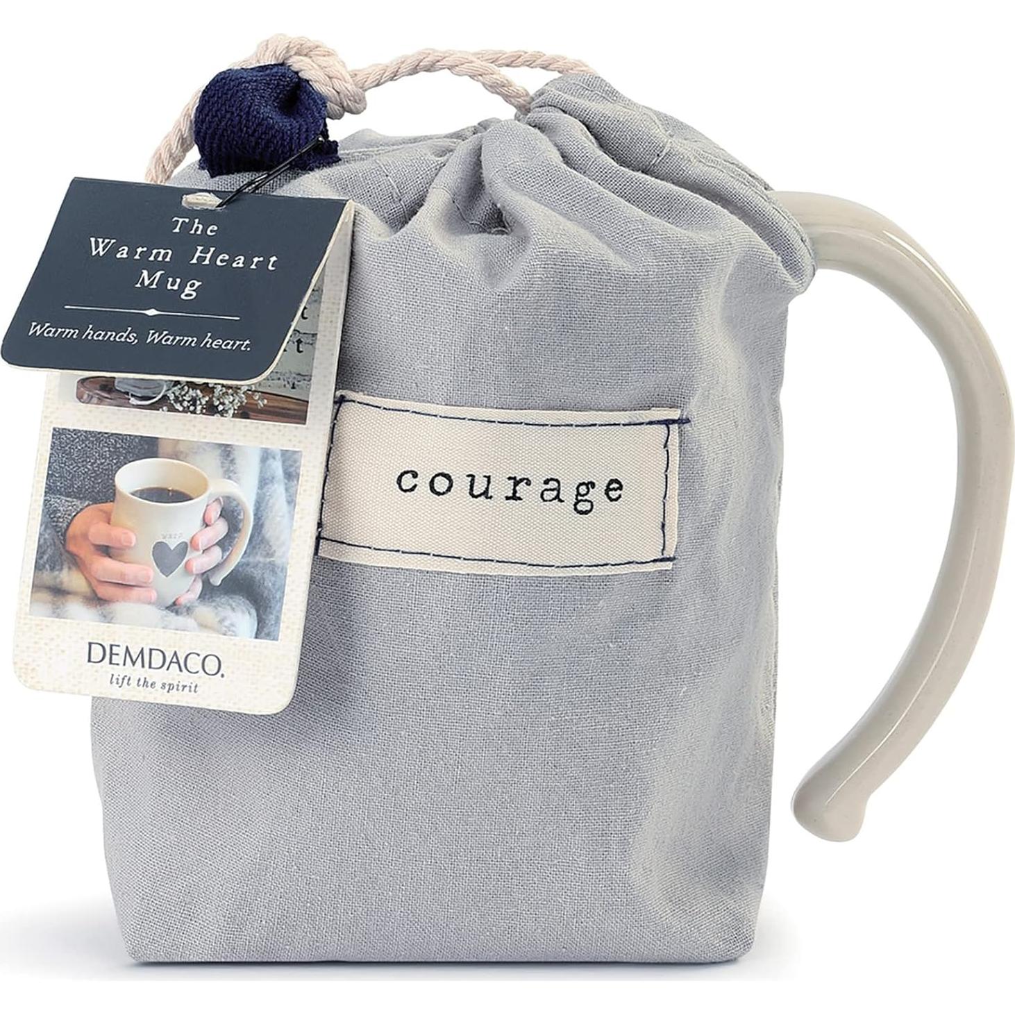 Taza de Café Inspiracional Brave Heart DEMDACO 16 oz Cerámica