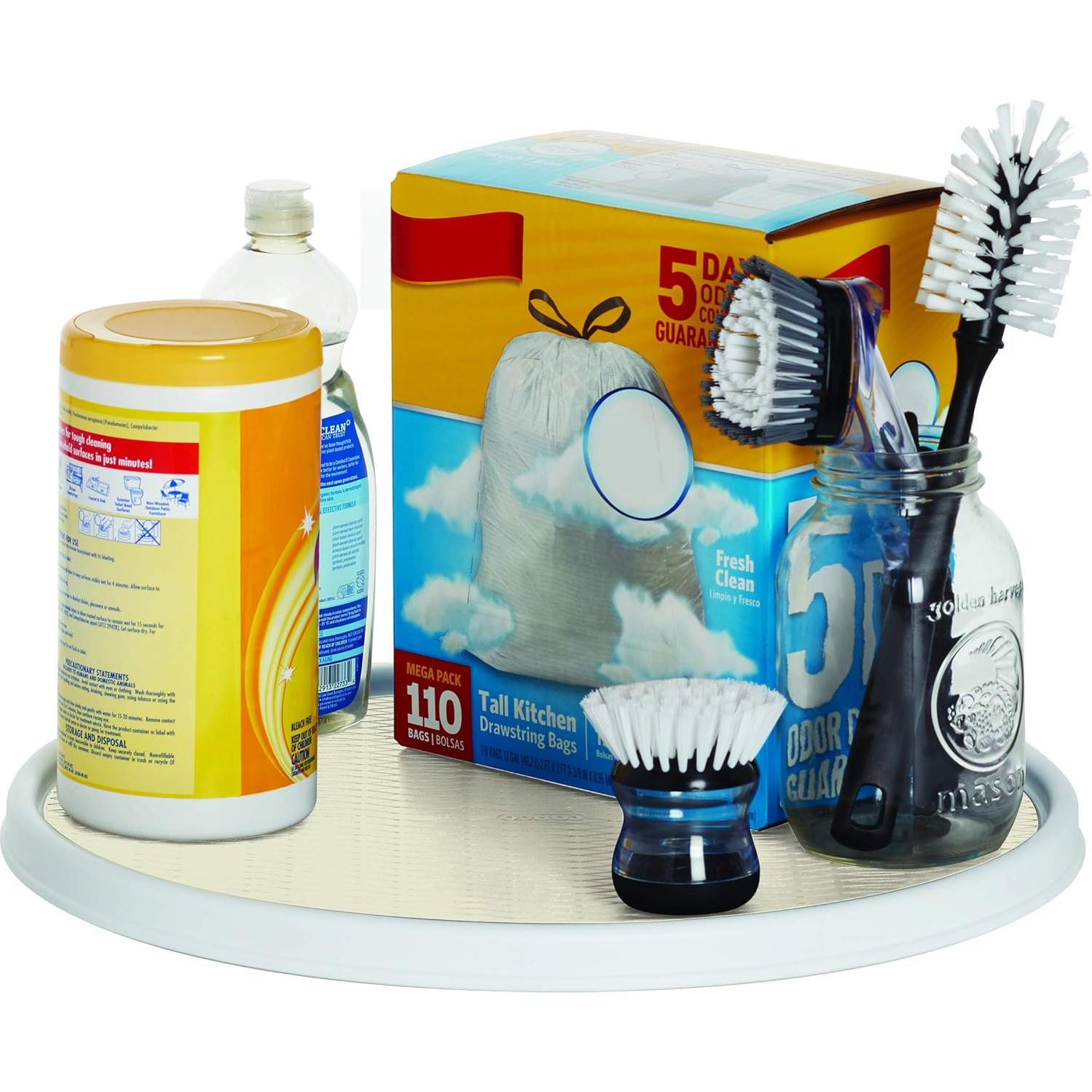 Plato Giratorio Antideslizante Copco 45,72 cm Crema