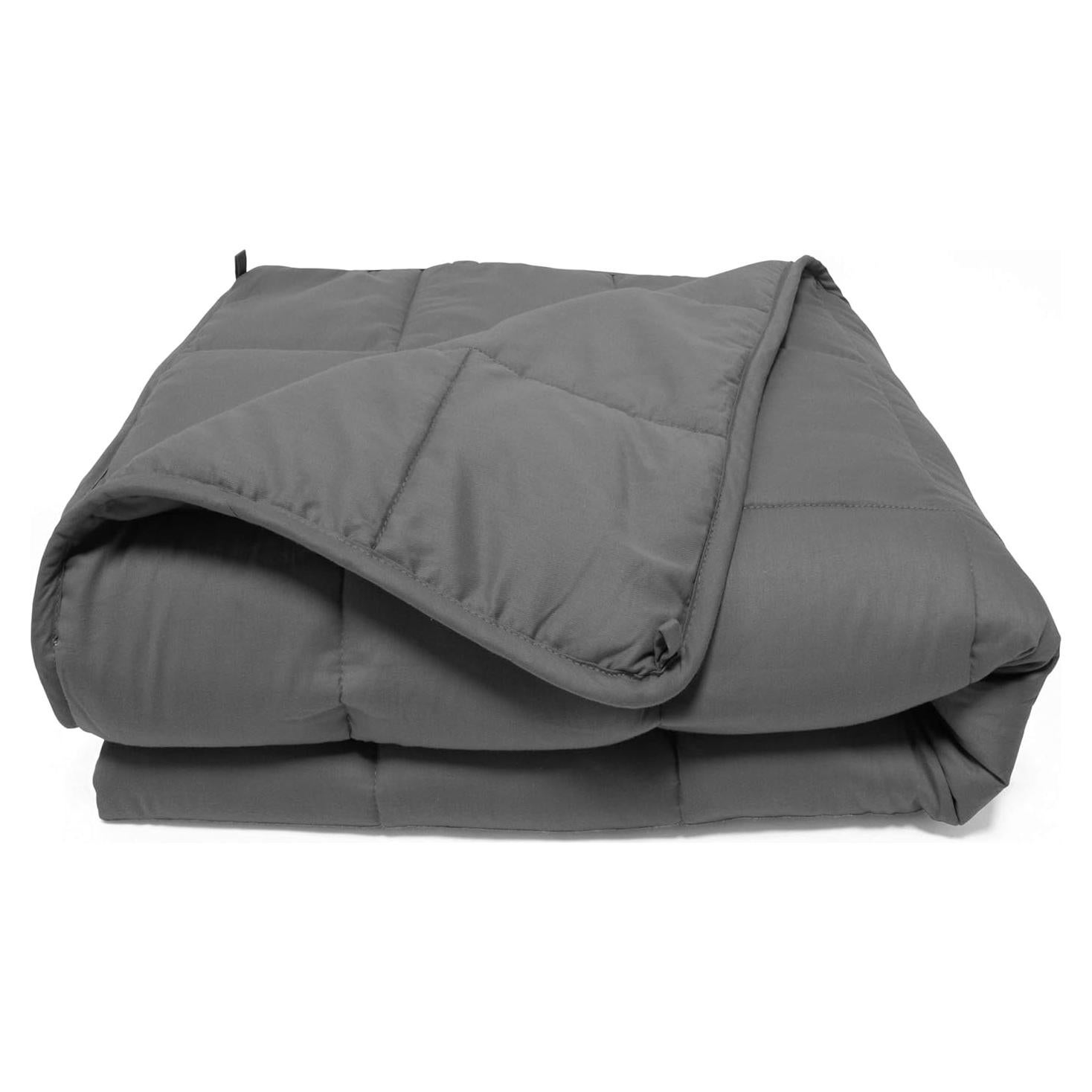 Manta con peso de microfibra Superior 104x152 cm 3.2 kg carbón